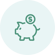 Employee Fidiciary Icons - Green_Piggy Bank