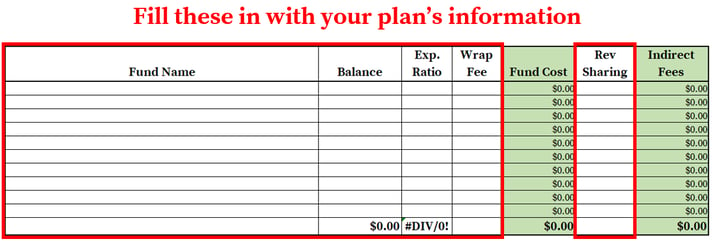 VOYA 401k Fees_Template Spreadsheet-1